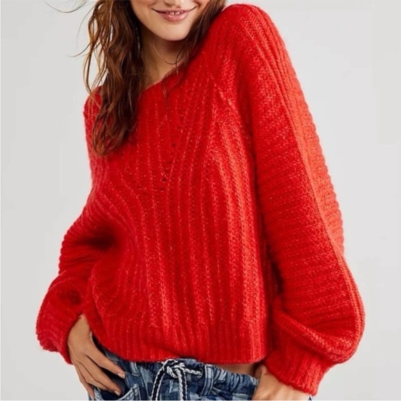 Free People Sweaters Free People Carter Pullover Sweater Size M - Picture 5 of 15